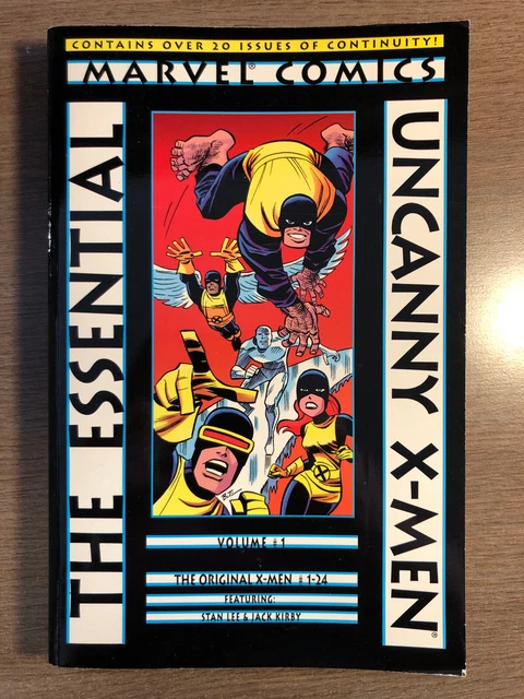 Essential Uncanny X-Men Vol. 1 - Trade Paperback - Marvel (1999) Oop 1St Edition