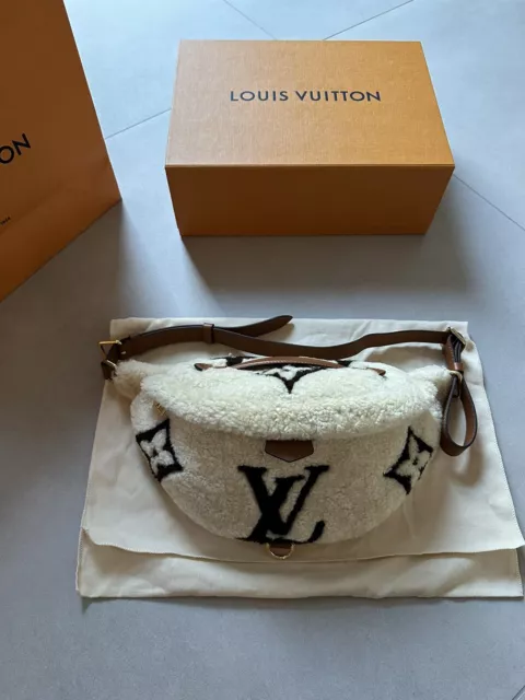 Louis Vuitton Fleece Shearling Monogram Teddy Bumbag Fanny Pack