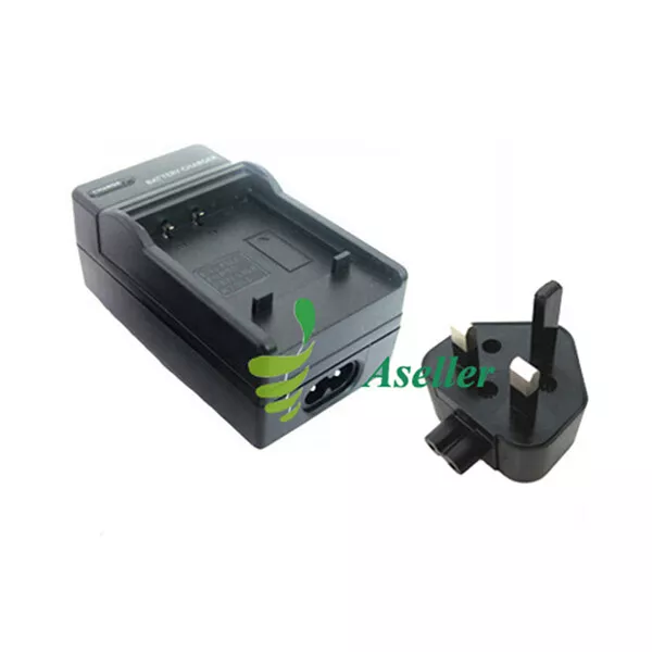 Caricabatteria per Casio NP-60 NP60, EXILIM EX-FS10 EX-S10 EX-S12 EX-S20 EX-Z9