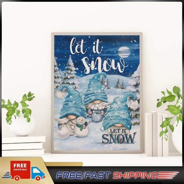 Christmas Goblin Full Cross Stitch 11CT Cotton Thread DIY Counted Embroidery Kit