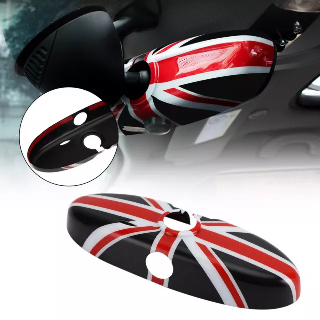 Union Jack UK Flag Rear View Mirror Cover pour MINI Cooper R55/56/57 BLK/Red E3 2