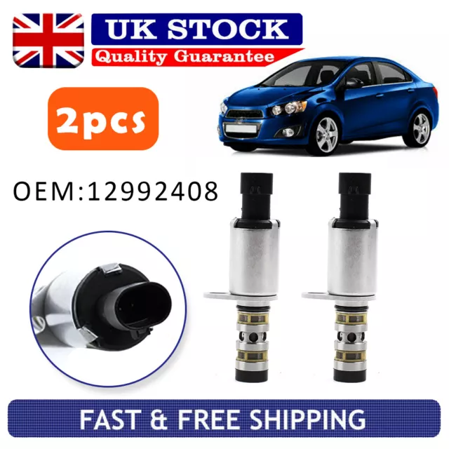 2PCS Camshaft Cam Position Solenoid Valve for Astra H J Insignia Vectra Vauxhall