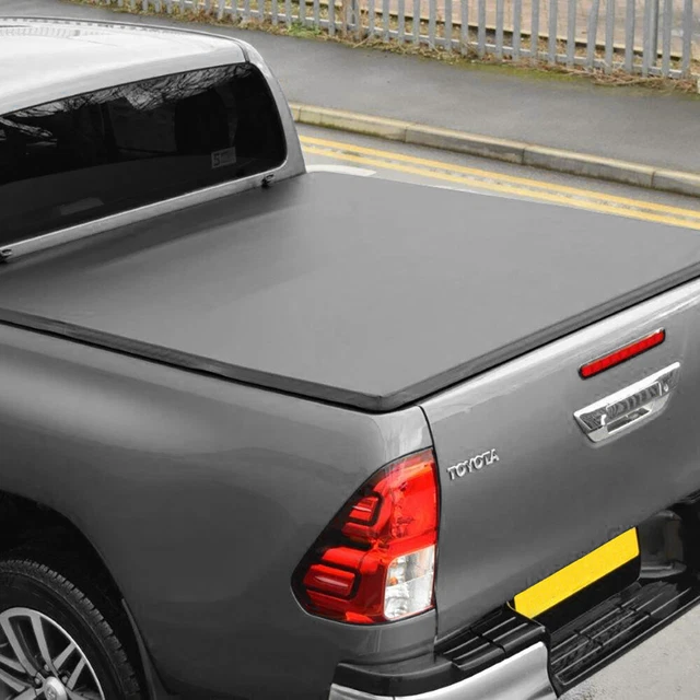 SOFT TRIFOLDING TONNEAU Cover (No Ladder Rack) to fit Toyota Hilux 20162021 £286.80 PicClick UK