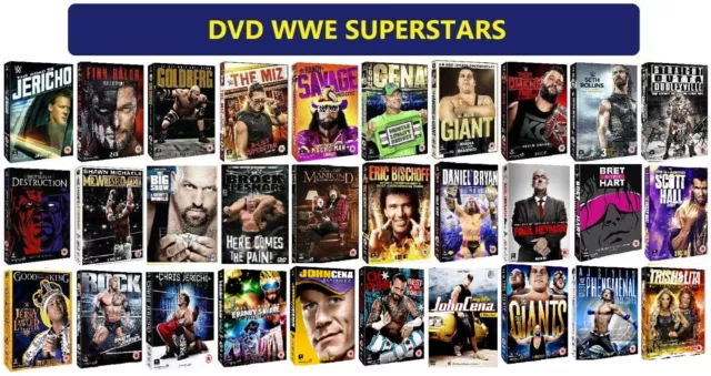 Wwe Dvd Originali Region 2.Wwe Superstars.scegli Il Preferito Wrestling