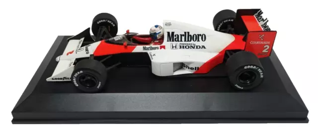 MINICHAMPS McLaren MP4/5A Alain Prost Campione del Mondo 1989 Tabacco Honda V10 1:18