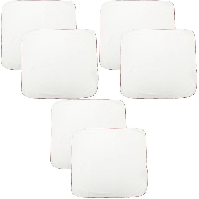 6 pezzi asciugamano in vetro in vetro in microfibra in vetro in vetro