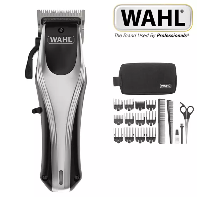 Wahl 9657-017 Rapid Clip Cord/Cordless Hair Clipper With 12 Attachment Combs