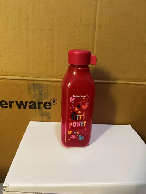 Tupperware Drink Bottle ECO Water Bottle 500ml Pink Limited Edition New