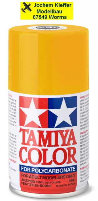 Tamiya Lexanfarbe PS-19 Spray für Polycarbonat 100 ml camelgelb 300086017 NEU !