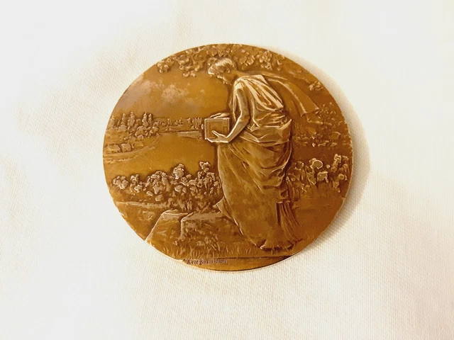 Médaille Bronze Art Déco EDF – Graveur Mannoni – 5#