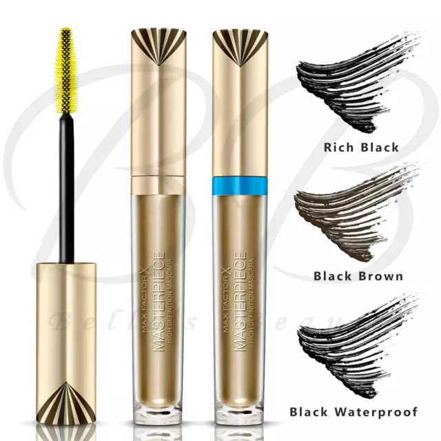 MAX FACTOR Masterpiece High Definition Mascara 4.5ml NEW *CHOOSE YOUR SHADE*