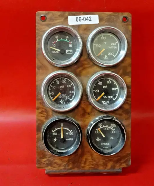 2000 Kenworth Dash Gauge Panel Assembly NO RESERVE  06-042