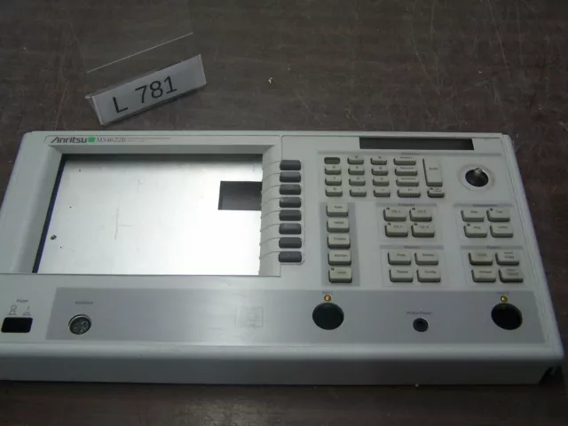 ANRITSU MS4622B VECTOR NETWORK MEASUREMENT SYSTEM - Front panel # L781