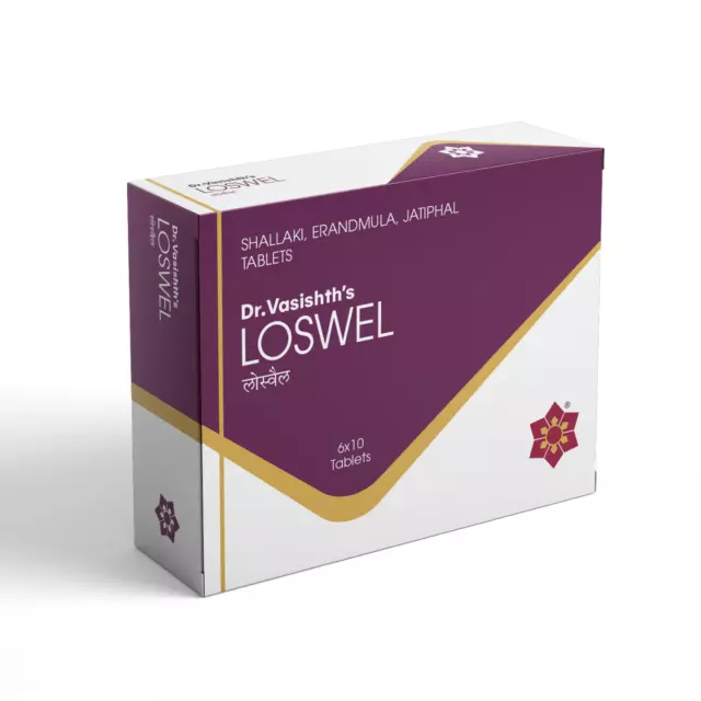 Dr.Vasishth's LOSWEL 60 compresse e olio da 50 ml (analgesico (vedana -...