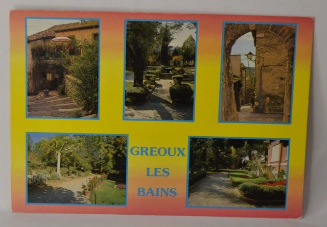 Greoux les bains - postcard CPA8