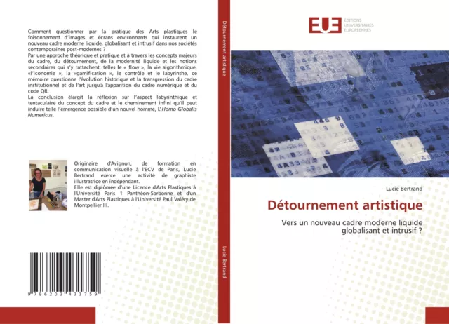 Détournement artistique Lucie Bertrand Taschenbuch Paperback Französisch 2021