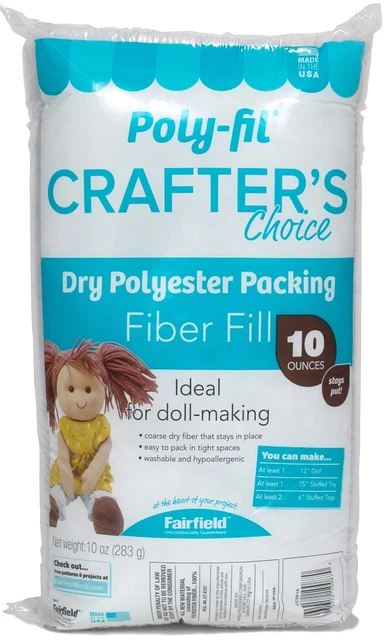 Relleno de fibra de poliéster Fairfield Crafter's Choice - 10 oz - CCDF10