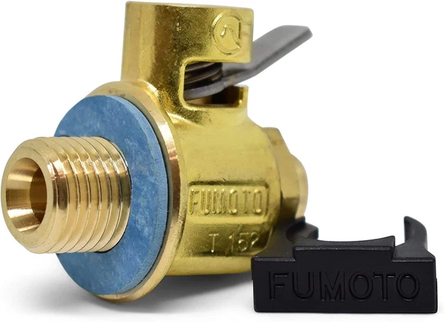F137S with LC-10 S-Series Large Body Fumoto Valve with Short Nipple and LC-10