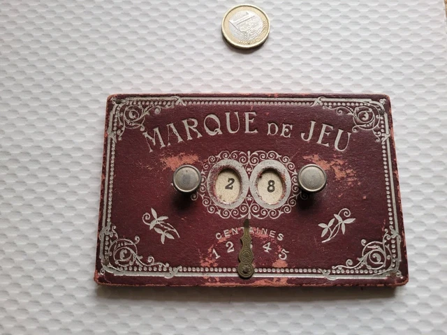 ANCIEN COMPTEUR DE point, Jeux de Cartes Bridge EUR 15,00 - FR