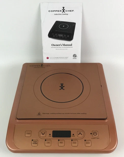 COPPER CHEF INDUCTION Cooktop 1300 Watts Model KC1606700300 28.49