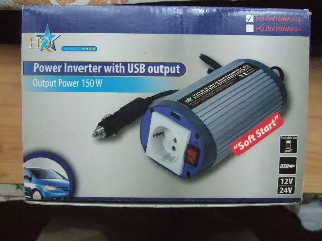 150w Power Inverter 12v 230v Convertitore con Softstart funzione