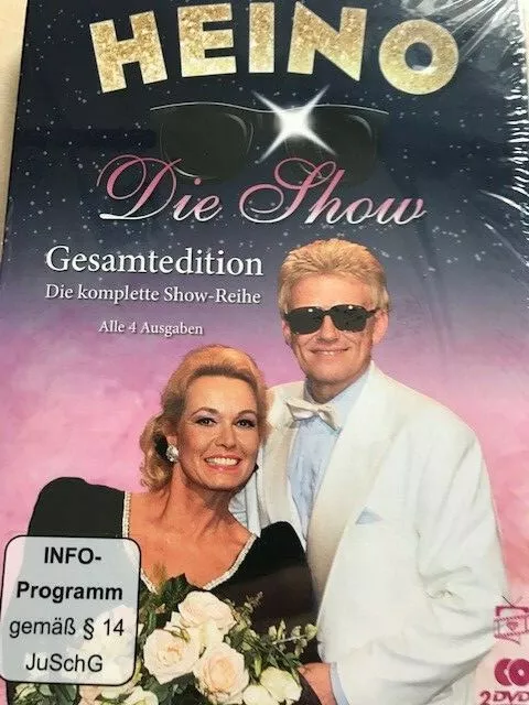 Heino - Die Show - Gesamtedition- Die komplette Show Reihe - alle 4 Ausgaben NEU