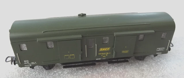 HAG HO 410 CFF Fourgon à bagages DZ (FZ), sans bte Canton Genève