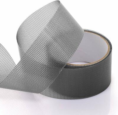 Forte Nastro per Riparare Zanzariere Forte Adesivo in Fibra Di Vetro per Finestre 