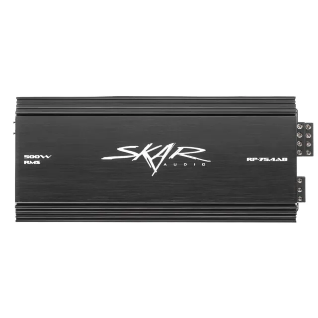 New Skar Audio Rp-75.4Ab 500 Watt Rms Full-Range Class A/B 4 Channel Amplifier