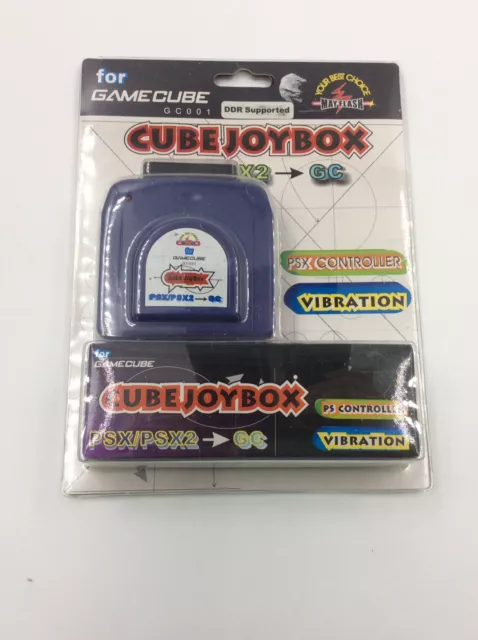 Cube Joy Box Mayflash  PSX/PSX2 Gc Game Cube Controller Adapter