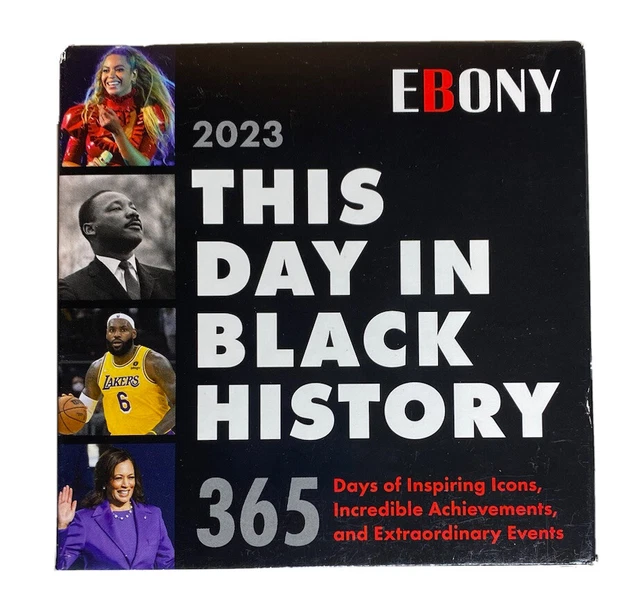 2023 THIS DAY in Black History Boxed Calendar 365 Days of Incredible