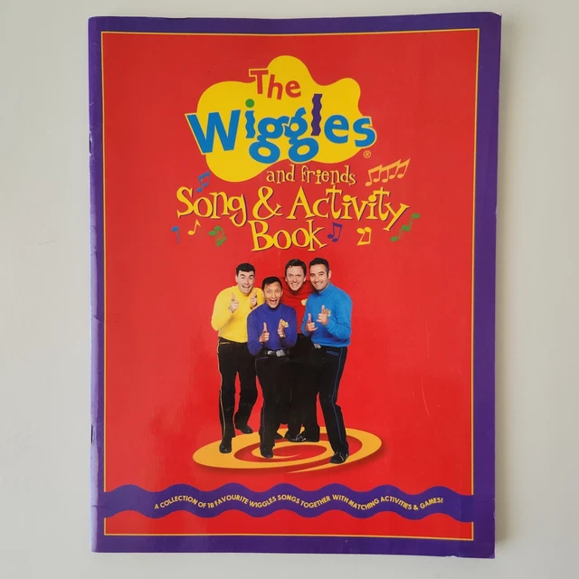 THE WIGGLES & FRIENDS Original Cast Song & Activity Book 2004 Vintage ...