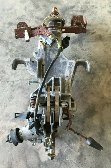 1992 - 1996 Ford F250 F350 Bronco FOR REPAIR Steering Column