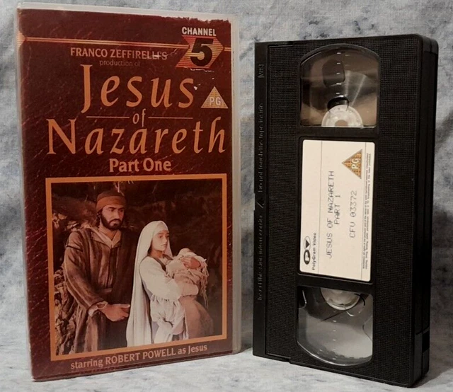 JESUS OF NAZARETH: Part One [PAL VHS Video Tape-1987] Robert Powell ...