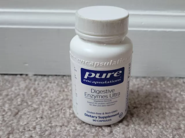 Pure Encapsulations Digestive Enzymes Ultra 90 capsules * SEALED