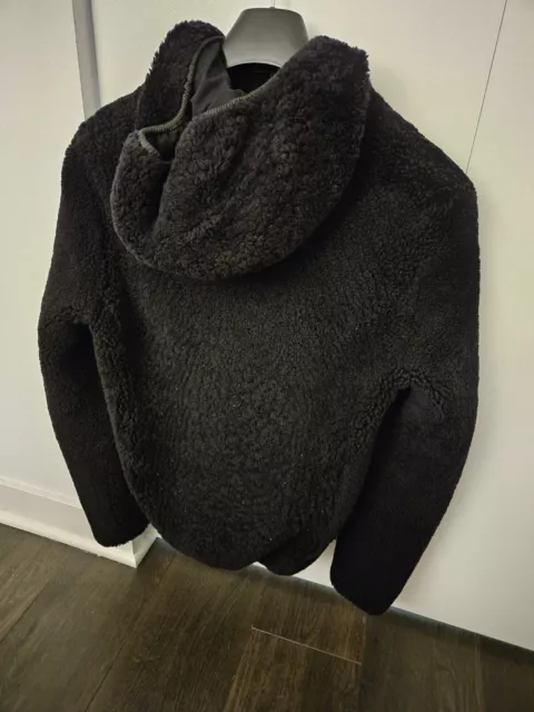 Emporio Armani Reversible Shearling Jacket Small 3