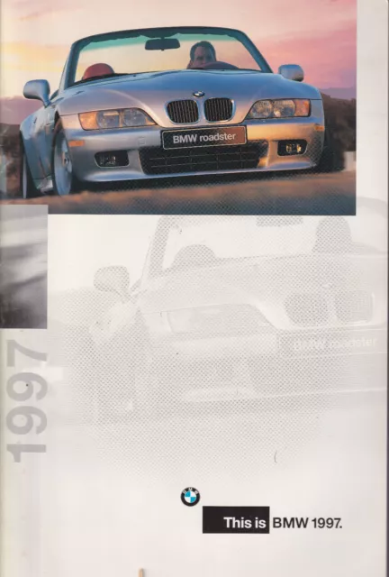 BMW Brochure Catalog Lot Brochures Catalogs 325Ci 3 Series This is BMW 95/97 (6) 2