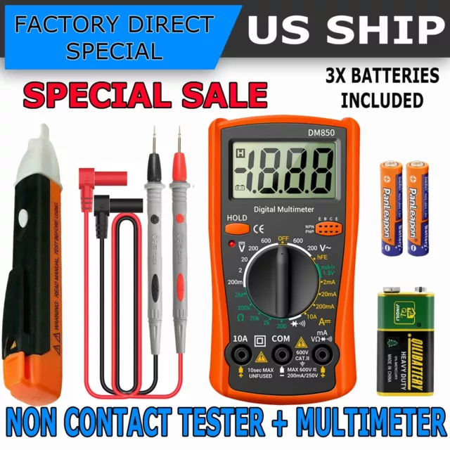 Voltage Electricity Tester Volt Detector Test Pen AC Non-Contact Sensor 90-1000V