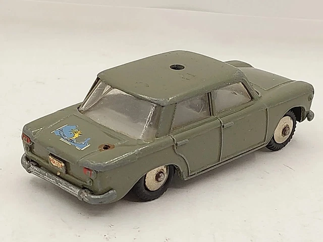 Miniature Mercury Fiat Carabinieri N°10 – Échelle 1/43 – Métal – Occasion Jamais Jouée