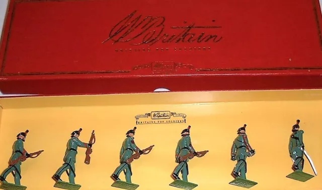 W Britains Metallspielzeug Soldaten - King's Royal Rifle Corps KRRC - Set 00128 Ltd Ed