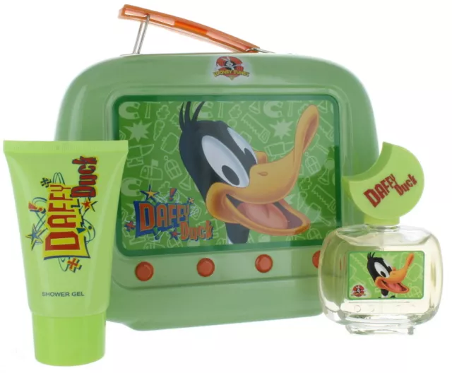 Daffy Duck by Looney Tunes for Unisex Lunch Box: EDT 1.7oz + SG 2.55 New in Box