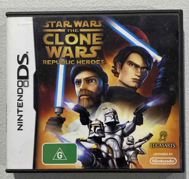 Star wars the clone wars republic heroes shop ds