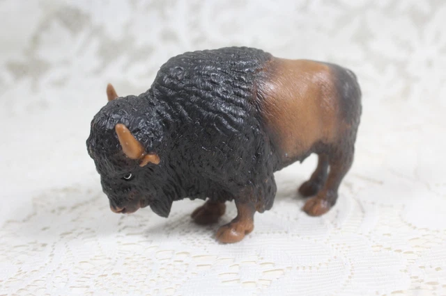 Schleich Brown American BUFFALO BISON 2004 Animal Figure 14349