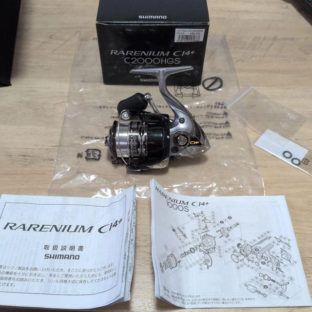 SHIMANO RARENIUM CI4 C2000HGS - Pocos arañazos EUR 255,24