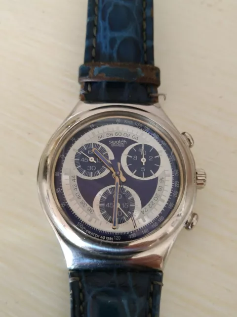 SWATCH CHRONO IRONY YCS 102 RARO con scatola originale