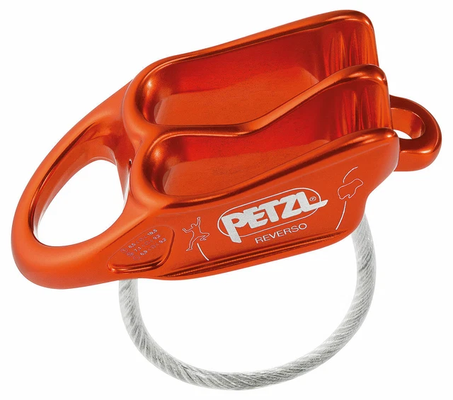 Petzl Reverso Sicherungsgerät Abseilgerät für Sportklettern Alpinklettern Halle