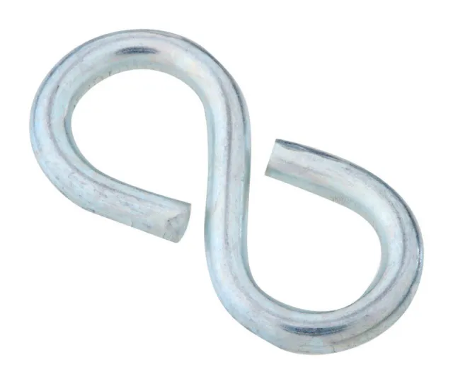 National Hardware N121-350 Zinc Plated Steel #811 Closed S-Hook 1-1/4 L in.