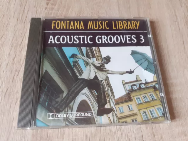 Rare Cd Acoustic Grooves 3 / Label Fontana Music Library