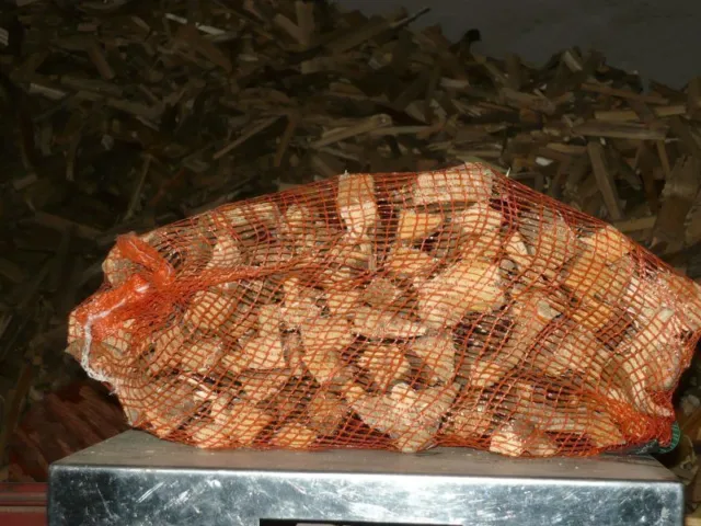 Strong Net Woven Sacks Logs Kindling Wood Log Vegatables Mesh Bags-Multipacks 2