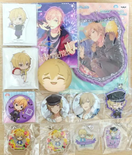 Ensemble Stars HAKAZE KAORU Badge Card Strap Mini plush Mascot set #1012